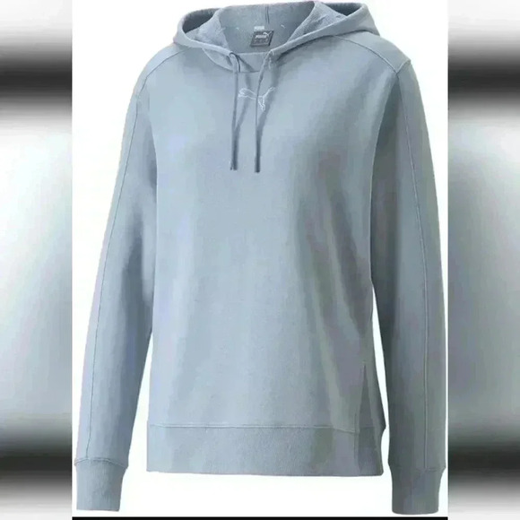 Puma Blue Wash Hoodie - Picture 3 of 4